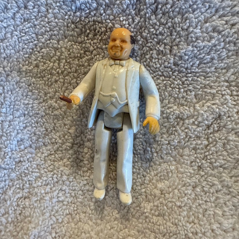 Vintage 1981 Boss Hogg Dukes of Hazzard Action Figure Warner Bros Hong Kong Toy‎
